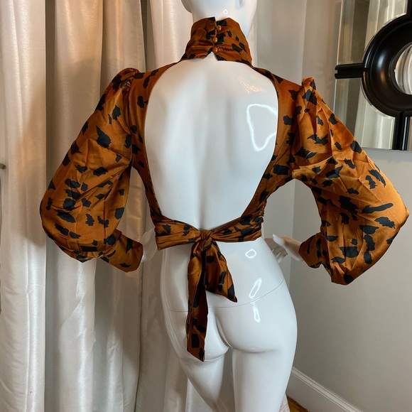 💥NEW - LEOPARD BLOUSE - Picture 4 of 6